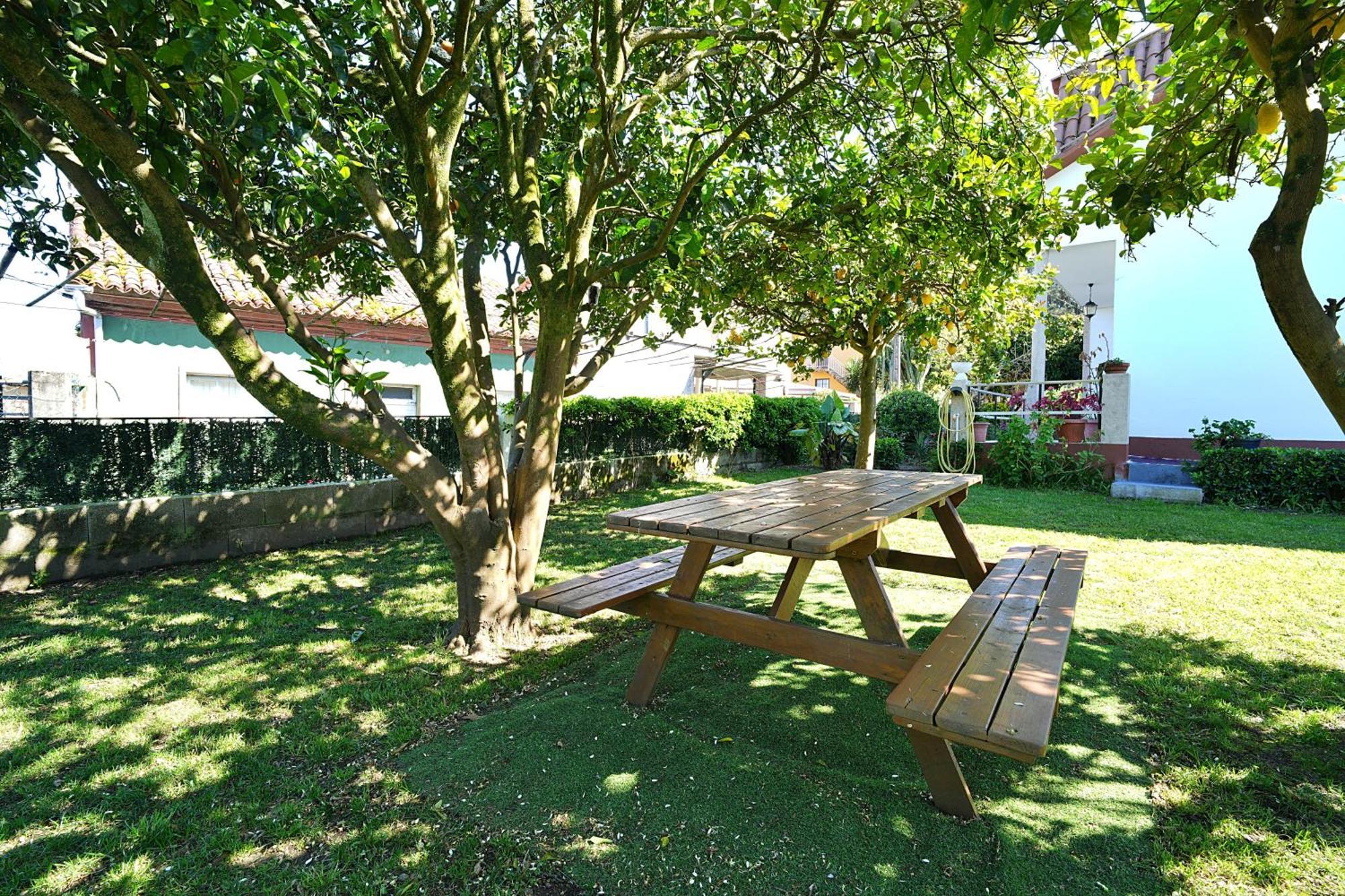 Casa Con Jardin En Vilanova De Arousa Pontevedra Exterior foto