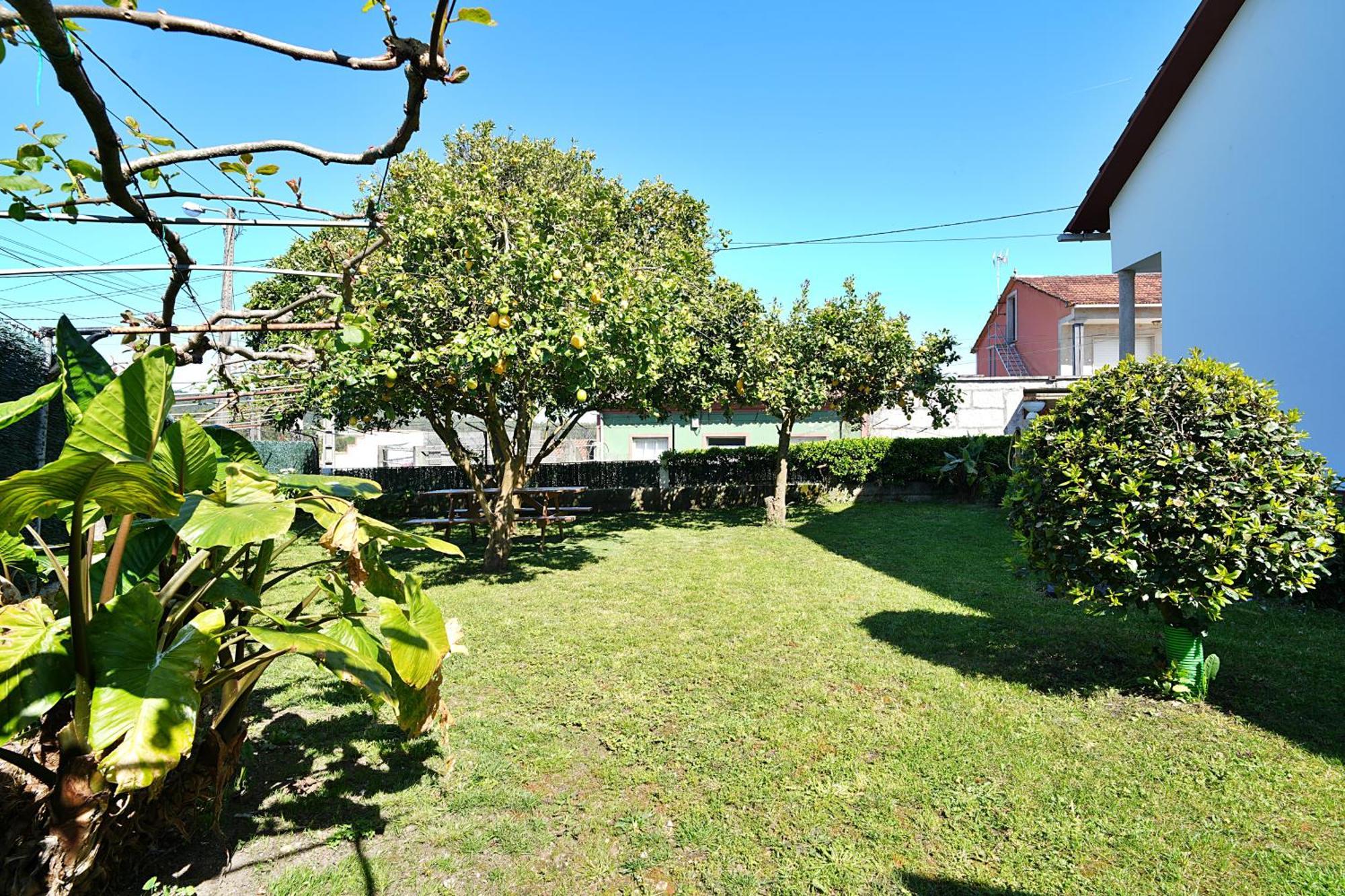 Casa Con Jardin En Vilanova De Arousa Pontevedra Exterior foto
